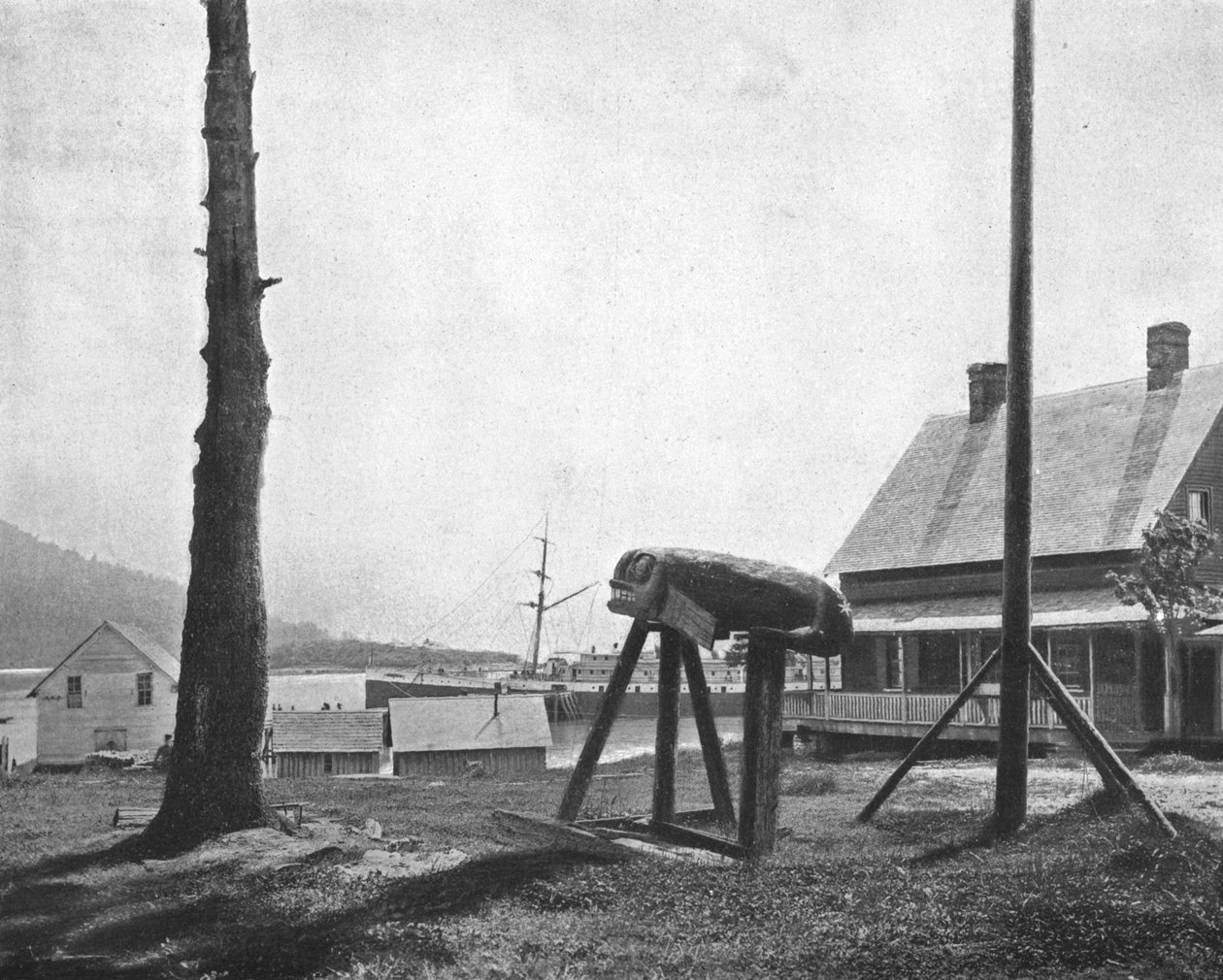 Fort Wrangell, Alaska, USA, c1900. tekijältä Unbekannt