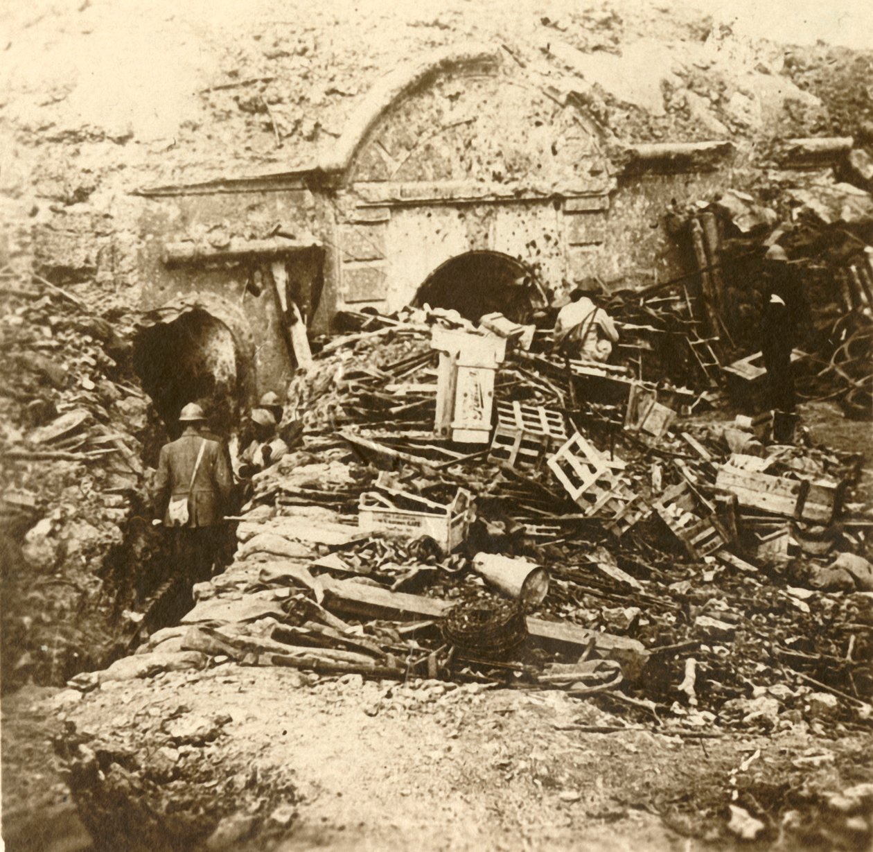 Souvillen linnake, Verdun, Pohjois-Ranska, c1914-c1918 tekijältä Unbekannt