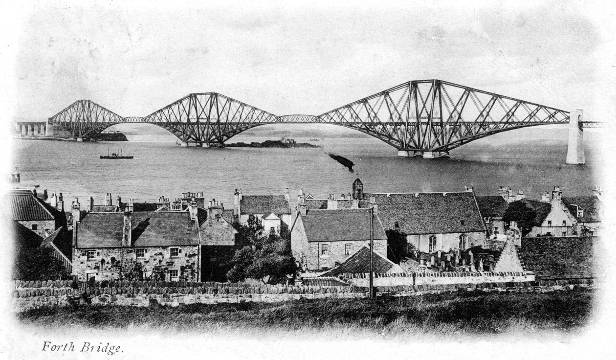 Forth Bridge, Skotlanti, 1902 tekijältä Unbekannt