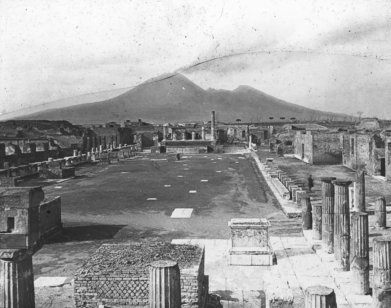 Forum, Pompei, Italia, 1800-luvun loppu tai 1900-luvun alku tekijältä Unbekannt