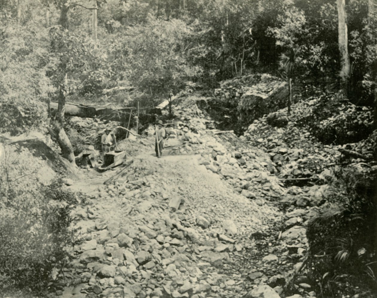 Fossickers at Work, 1901. tekijältä Unbekannt