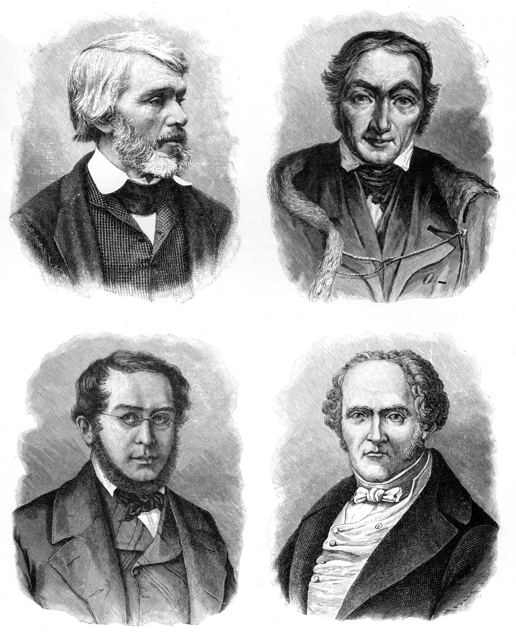 Neljä yhteiskuntateoreetikkoa: Carlyle, Owen, Fourier ja Proudhon, 1903 tekijältä Unbekannt