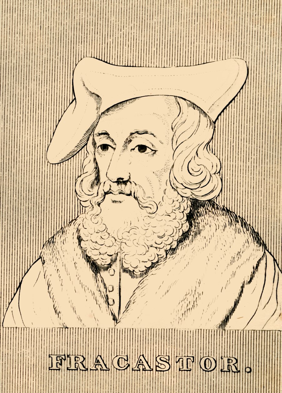 Fracastor, c1476-1553, 1830. tekijältä Unbekannt