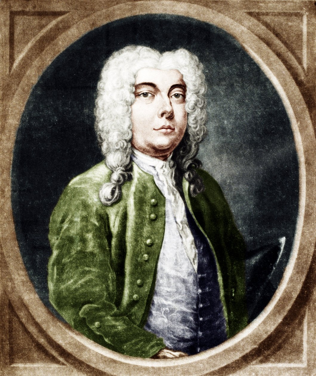 Francesco Bernardi SENESINO - kaiverrus. Italialainen miespuolinen mezzosopraano castrato. 1680-1750. lauloi Händelin seurassa. Hän loi monia rooleja Händelin oopperoissa. Kastroitu. tekijältä Unbekannt