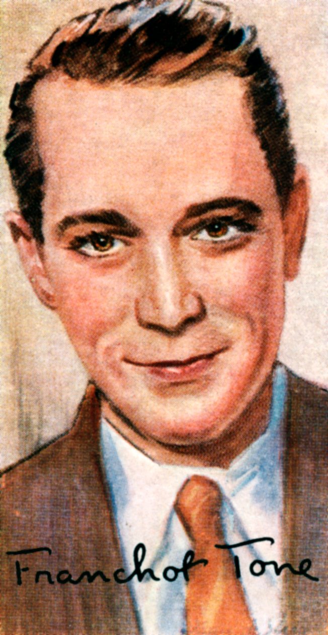 Franchot Tone, 1905-1968, yhdysvaltalainen näyttelijä, 20th Century tekijältä Unbekannt