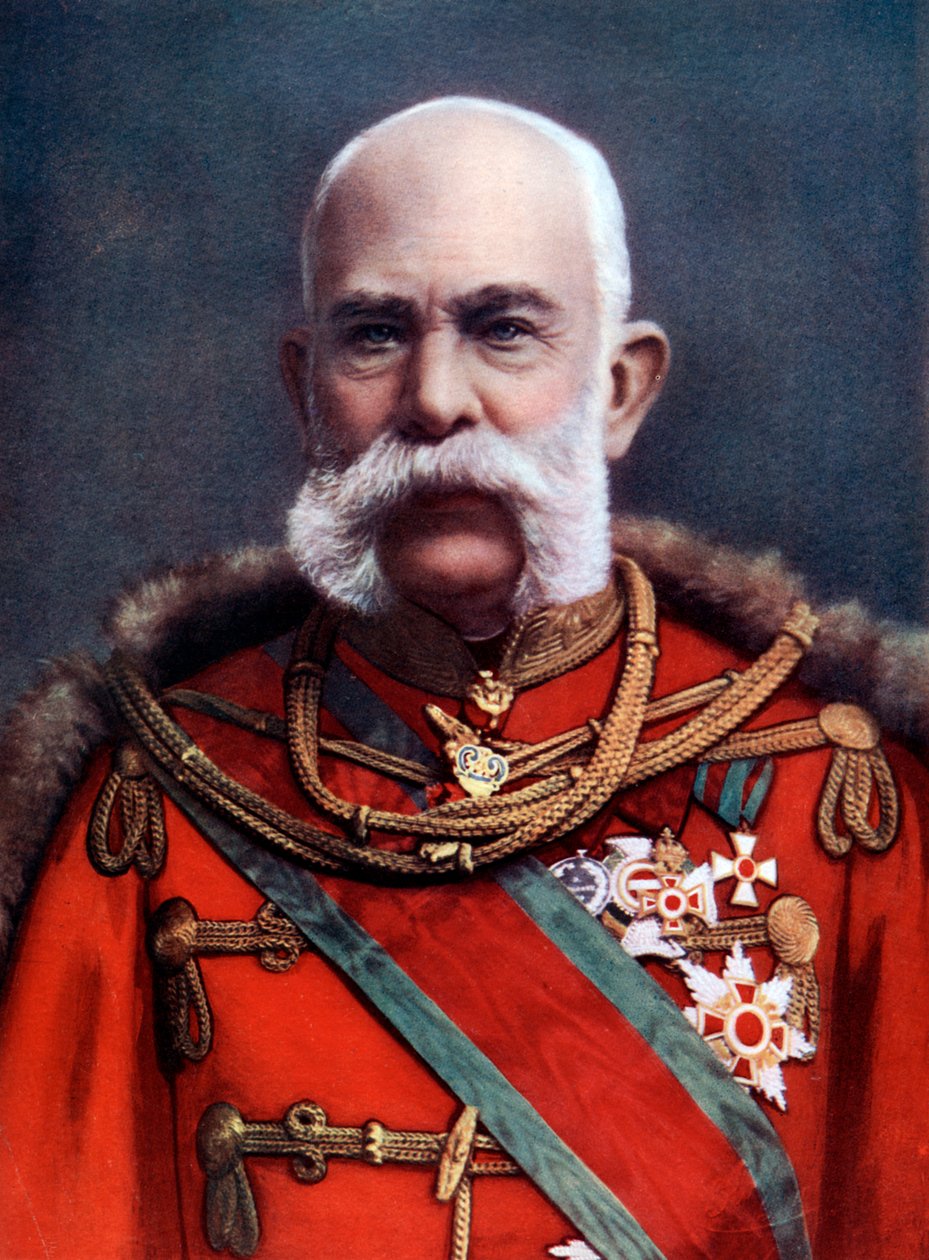 Francis Joseph I, Itävallan keisari ja Unkarin kuningas, 1800-luvun loppu - 1900-luvun alku tekijältä Unbekannt