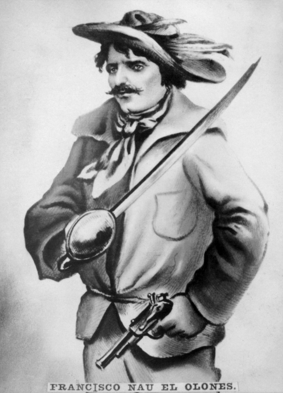 Francisco Nau El Olones, 1635-1668, 1920-luku tekijältä Unbekannt