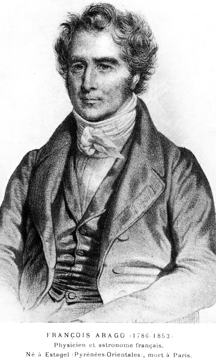 Francois Arago, ranskalainen tähtitieteilijä, fyysikko ja valtiomies, 1800-luvun alku tekijältä Unbekannt