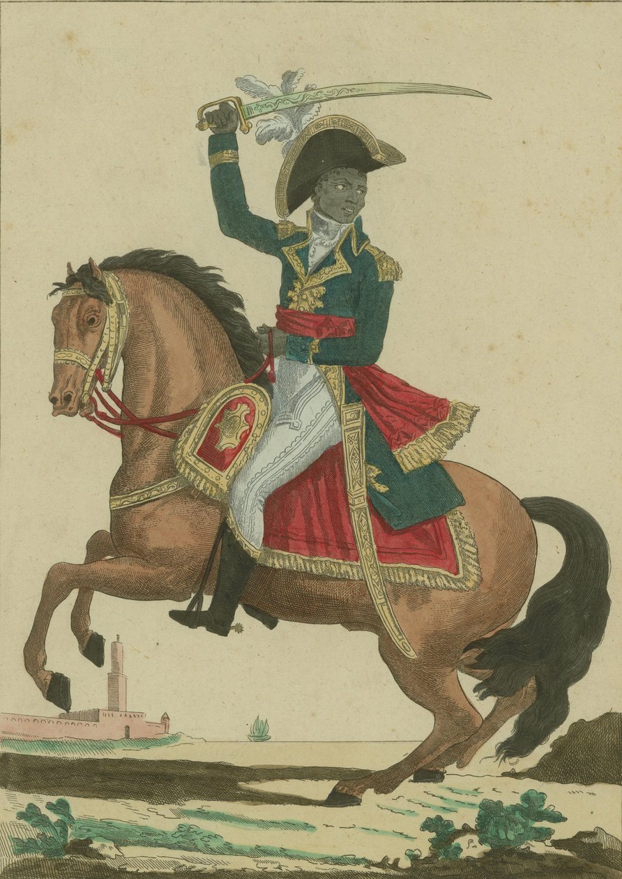Francois-Dominique Toussaint Louverture 1743-1803, noin 1800. tekijältä Unbekannt