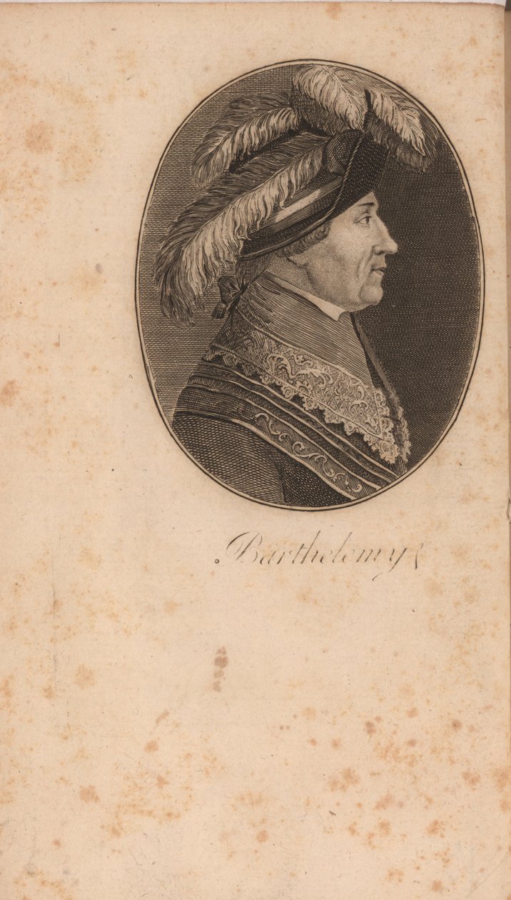 Francois Barthelemy 1747-1830, 1799. tekijältä Unbekannt
