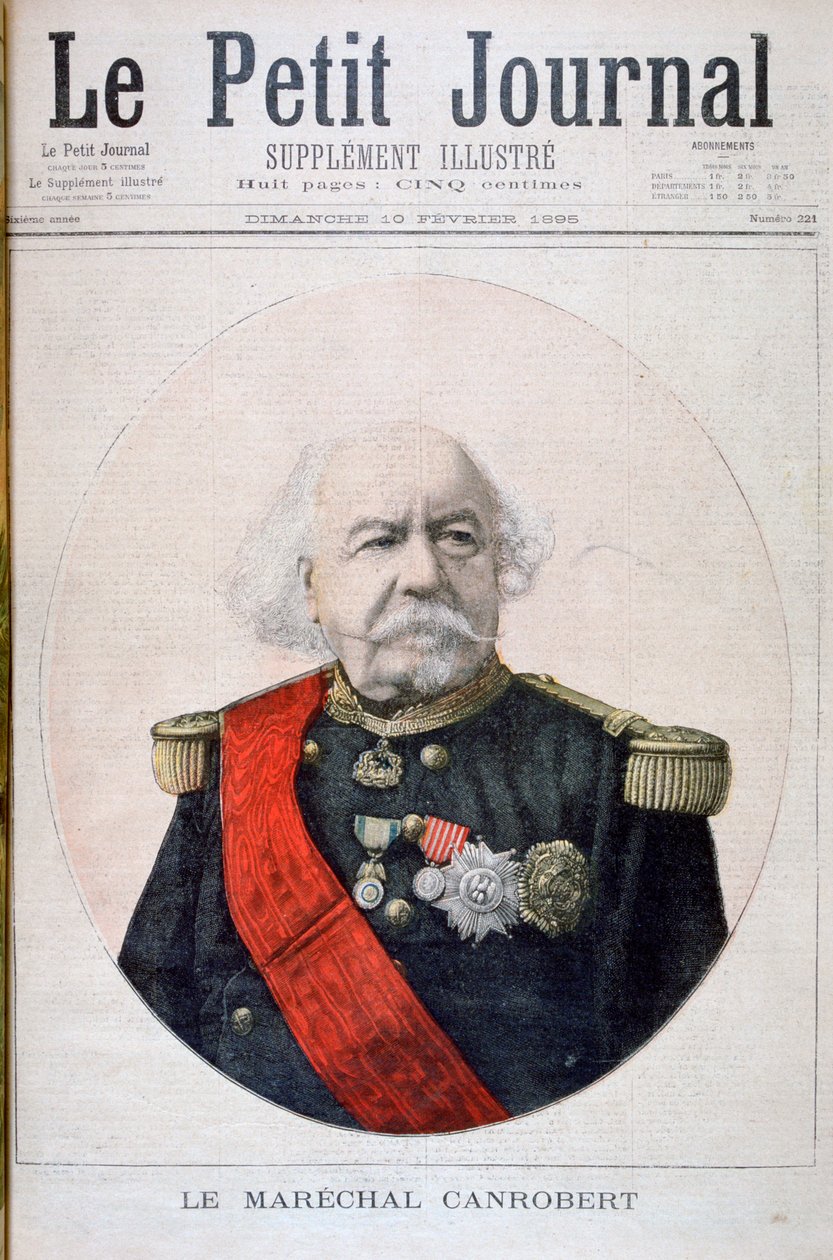 François Certain Canrobert, Ranskan marsalkka, 1895 tekijältä Unbekannt