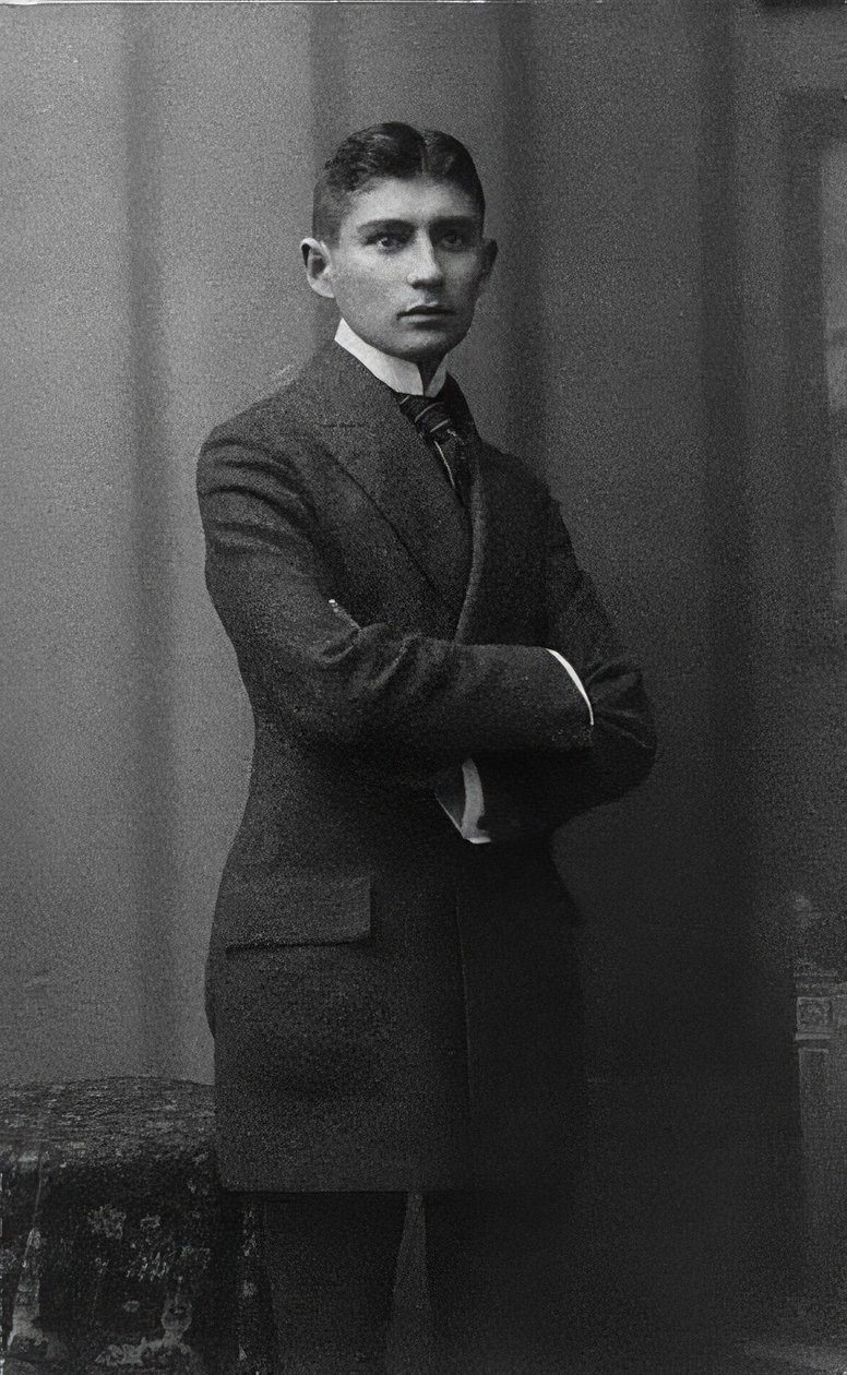 Franz Kafka. Noin 1906 tekijältä Unbekannt