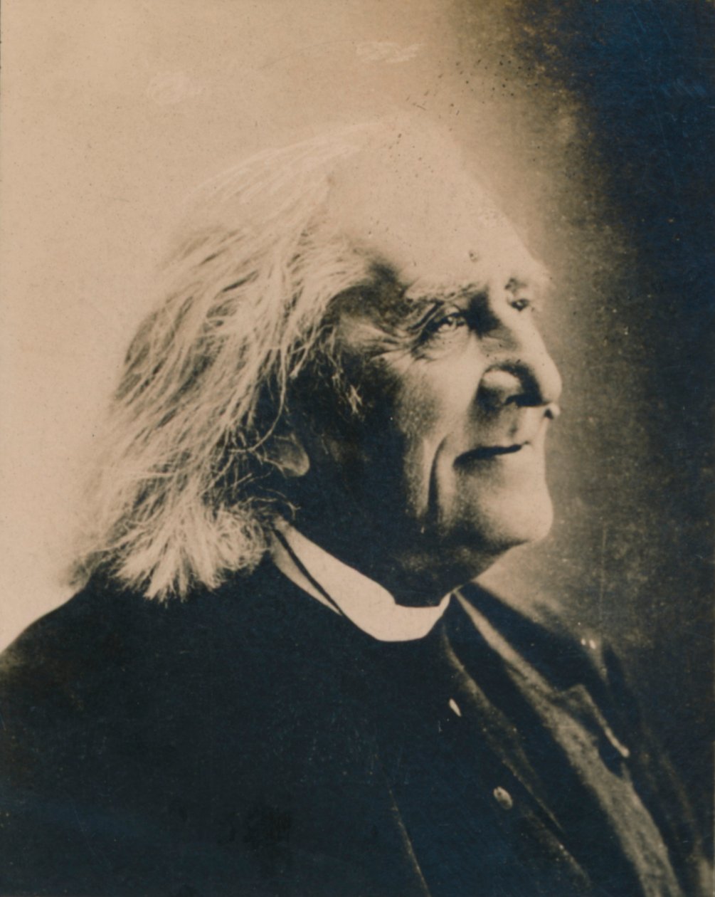 Franz Liszt, 1811-1886. Unkarilainen pianisti ja säveltäjä, 1894-1907 tekijältä Unbekannt