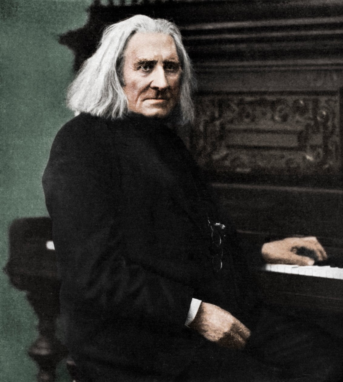 Franz Liszt, unkarilainen pianisti ja säveltäjä, 1886 1951. tekijältä Unbekannt