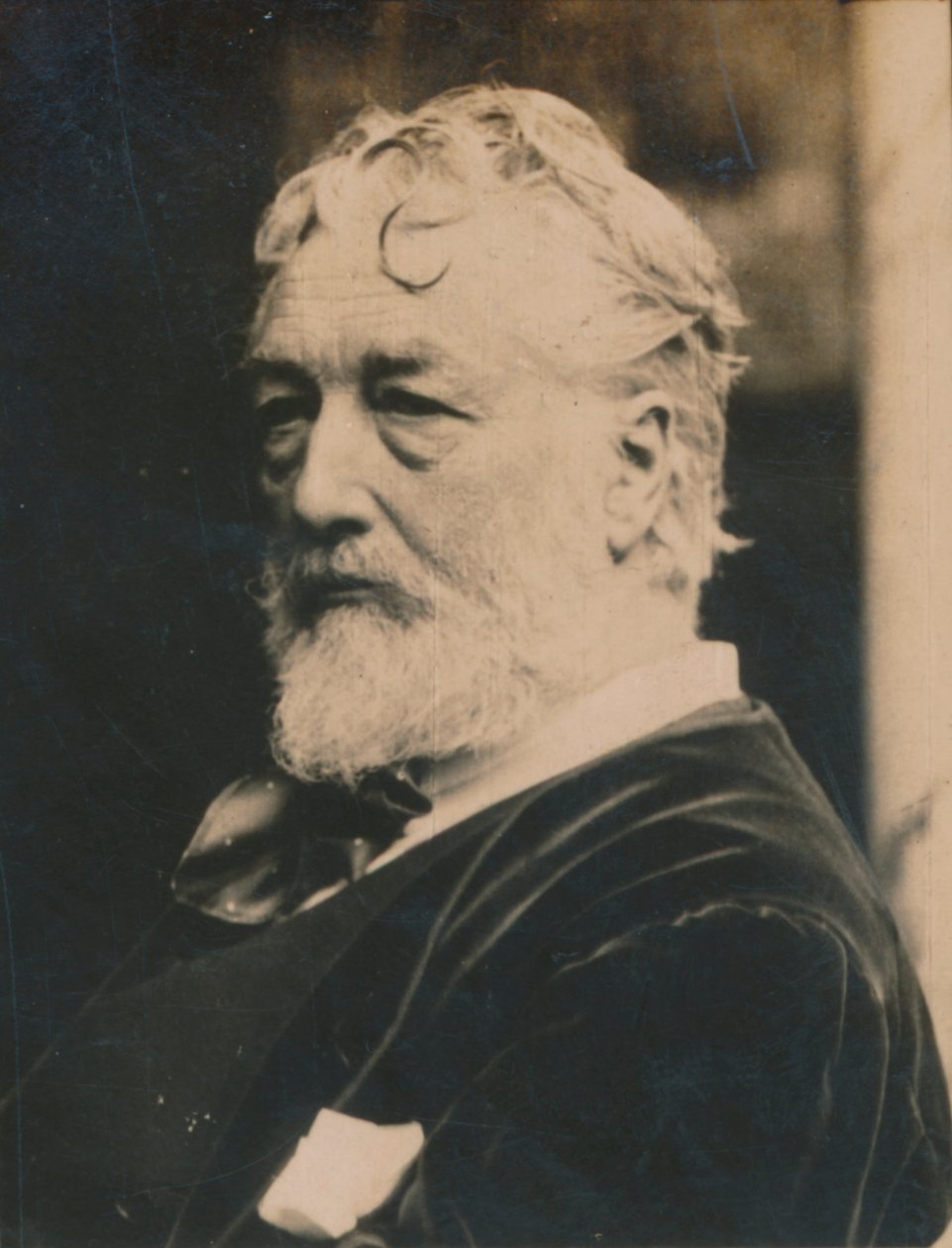 Frederic Leighton, 1830-1896, 1. Baron Leighton, kuuluisa taidemaalari, 1894-1907 tekijältä Unbekannt