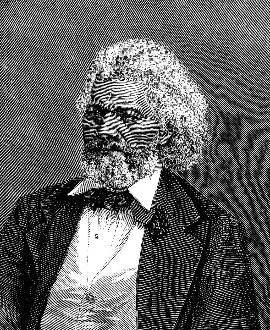 Frederick Douglass 1817-1895, yhdysvaltalainen diplomaatti, abolitionisti ja kirjailija, 1875 tekijältä Unbekannt