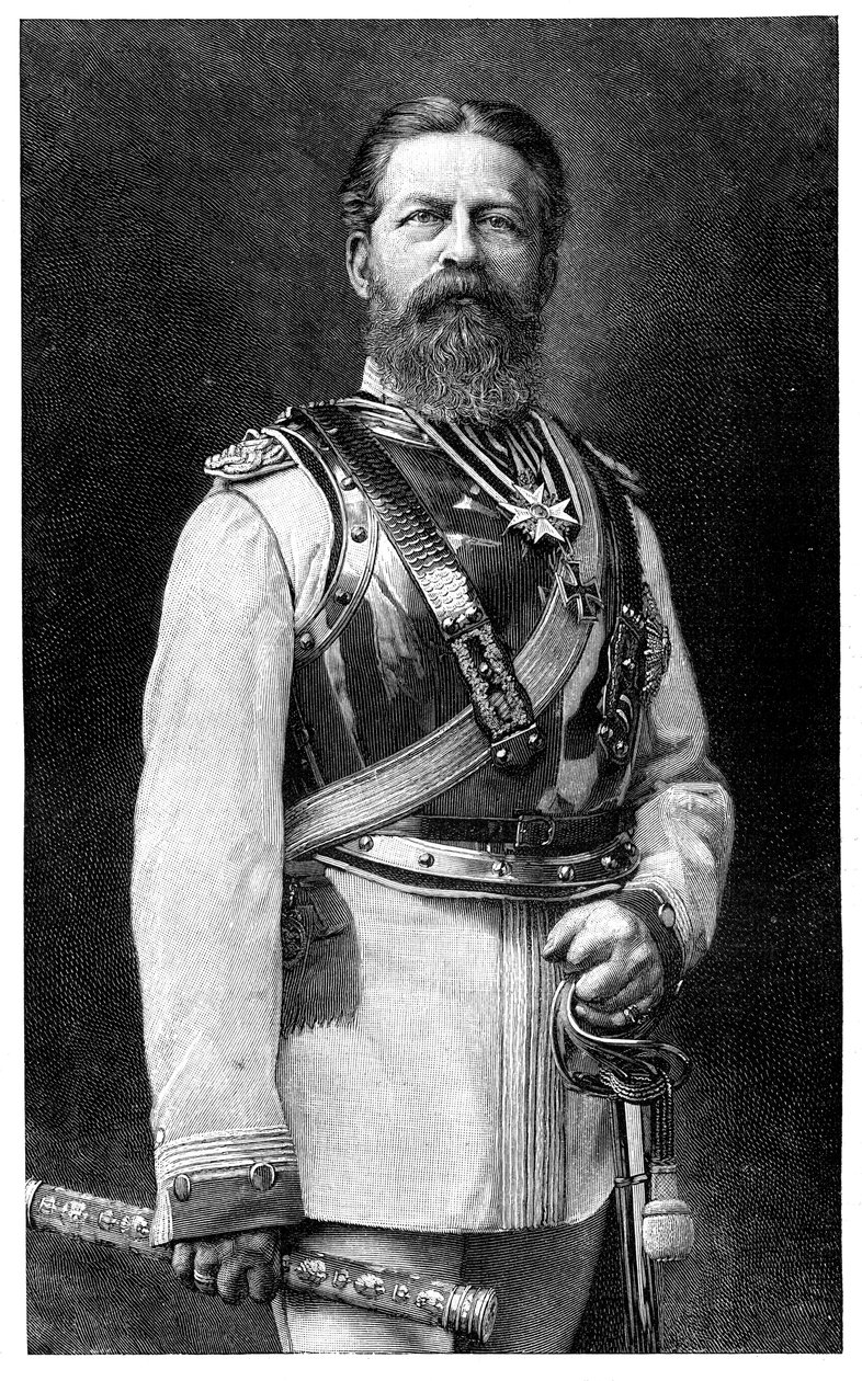 Frederick III, Preussin kuningas ja Saksan keisari, 1900 tekijältä Unbekannt