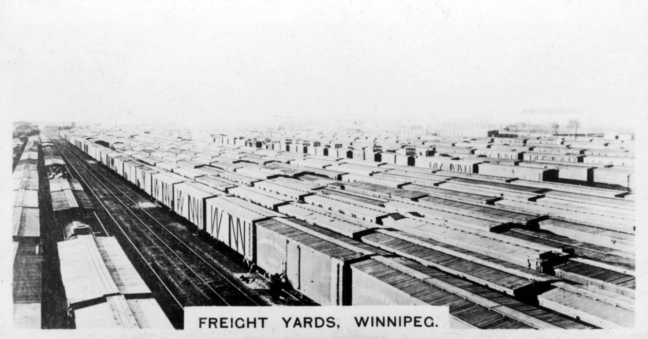 Rahtitelakat, Winnipeg, Manitoba, Kanada, 1920-luku tekijältä Unbekannt