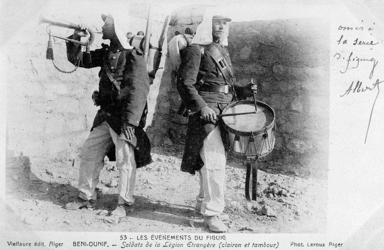 Ranskan muukalaislegioona, Beni Ounif, Algeria, 1904 tekijältä Unbekannt