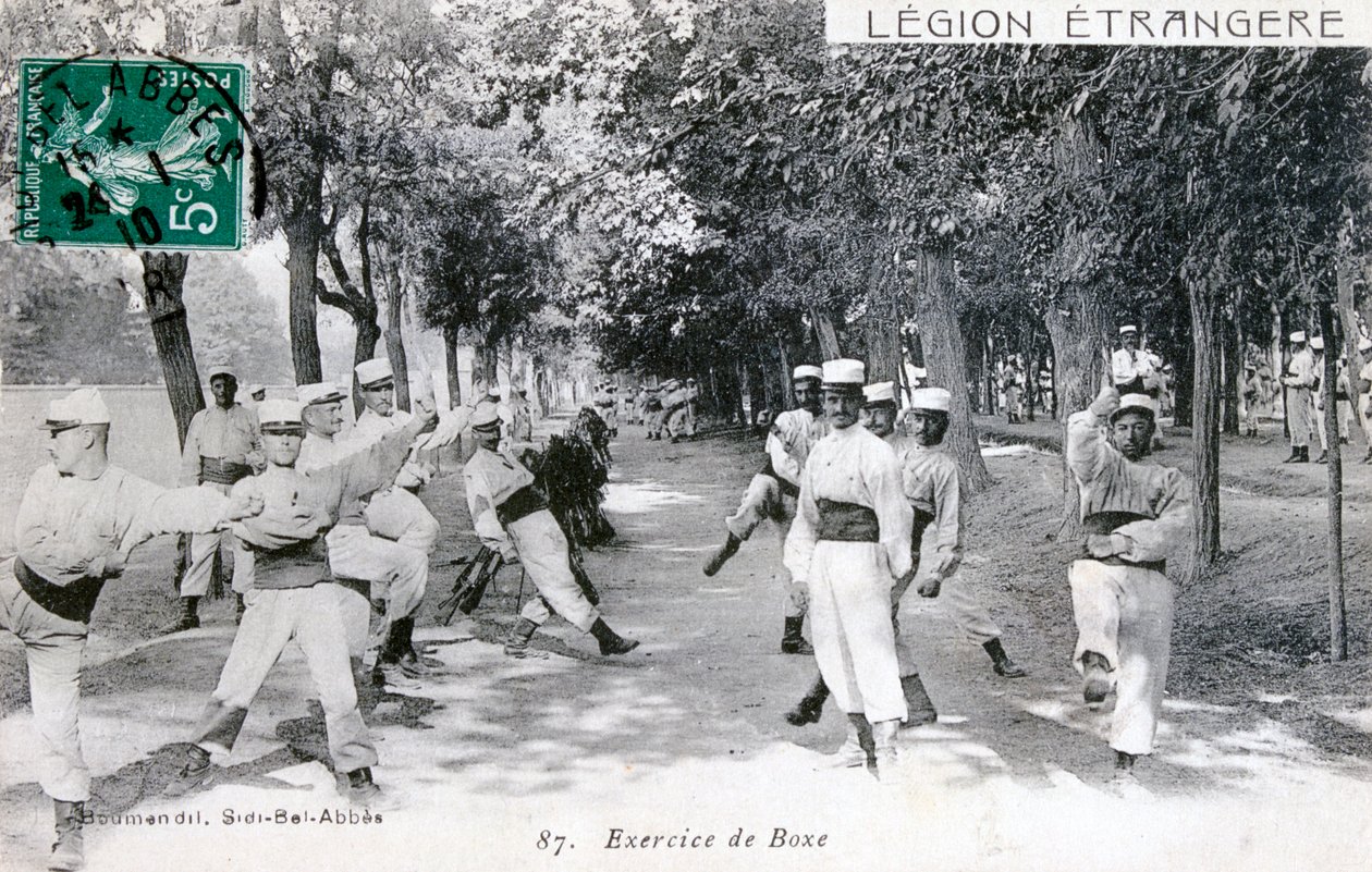Ranskan muukalaislegioona, Sidi Bel Abbes, Algeria, 1910 tekijältä Unbekannt