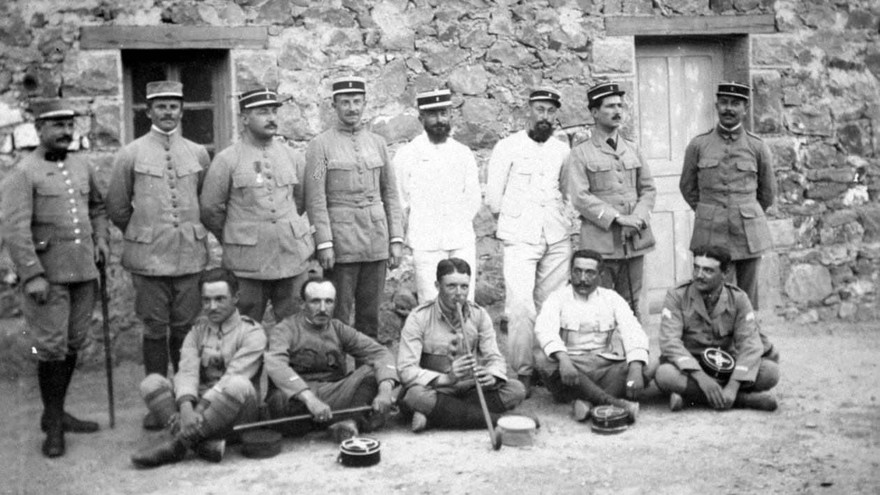 Ranskan muukalaislegionäärit, 1917 tekijältä Unbekannt