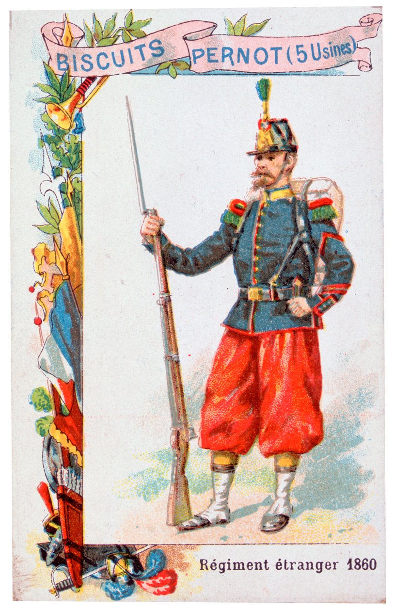 Ranskalainen muukalaislegionääri, 1860, 1900-luku tekijältä Unbekannt