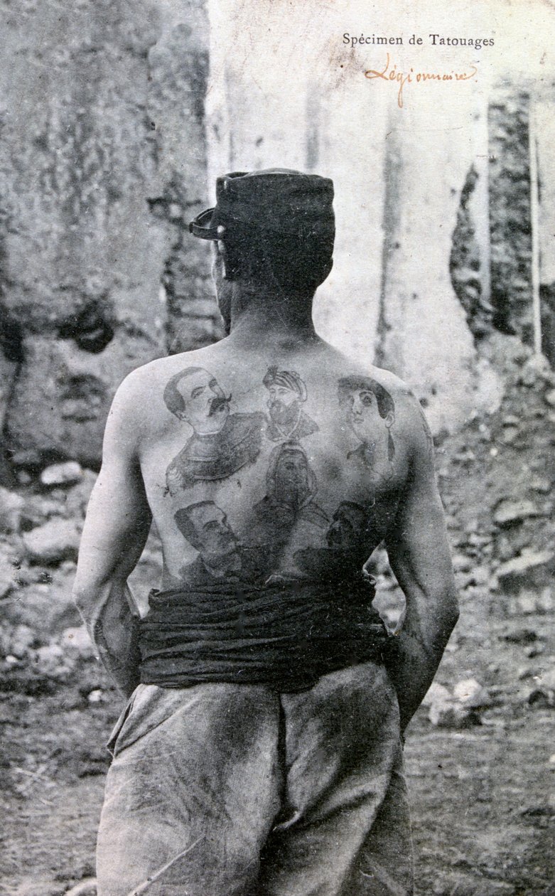 Ranskalainen muukalaislegioonalainen, 1908 tekijältä Unbekannt