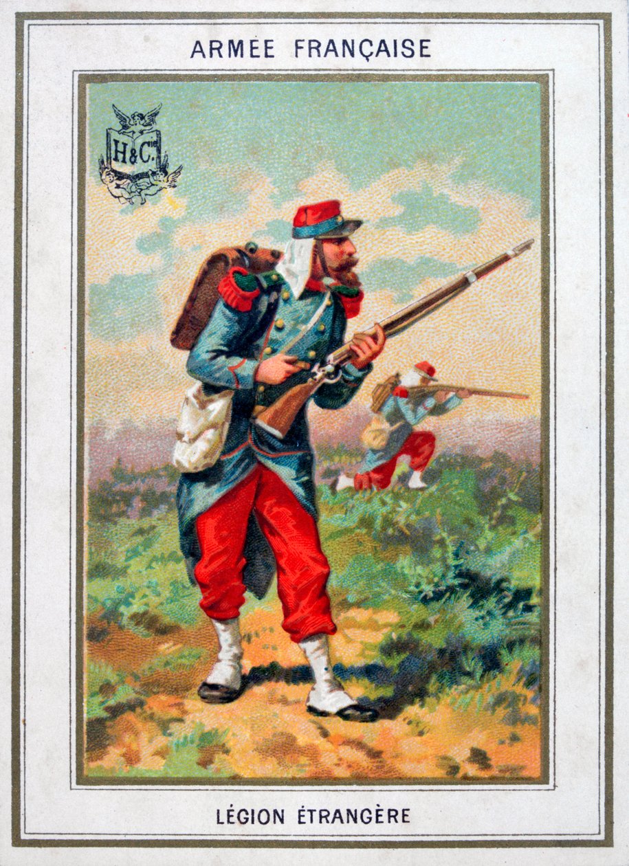 Ranskalainen muukalaislegionääri, c1900 tekijältä Unbekannt