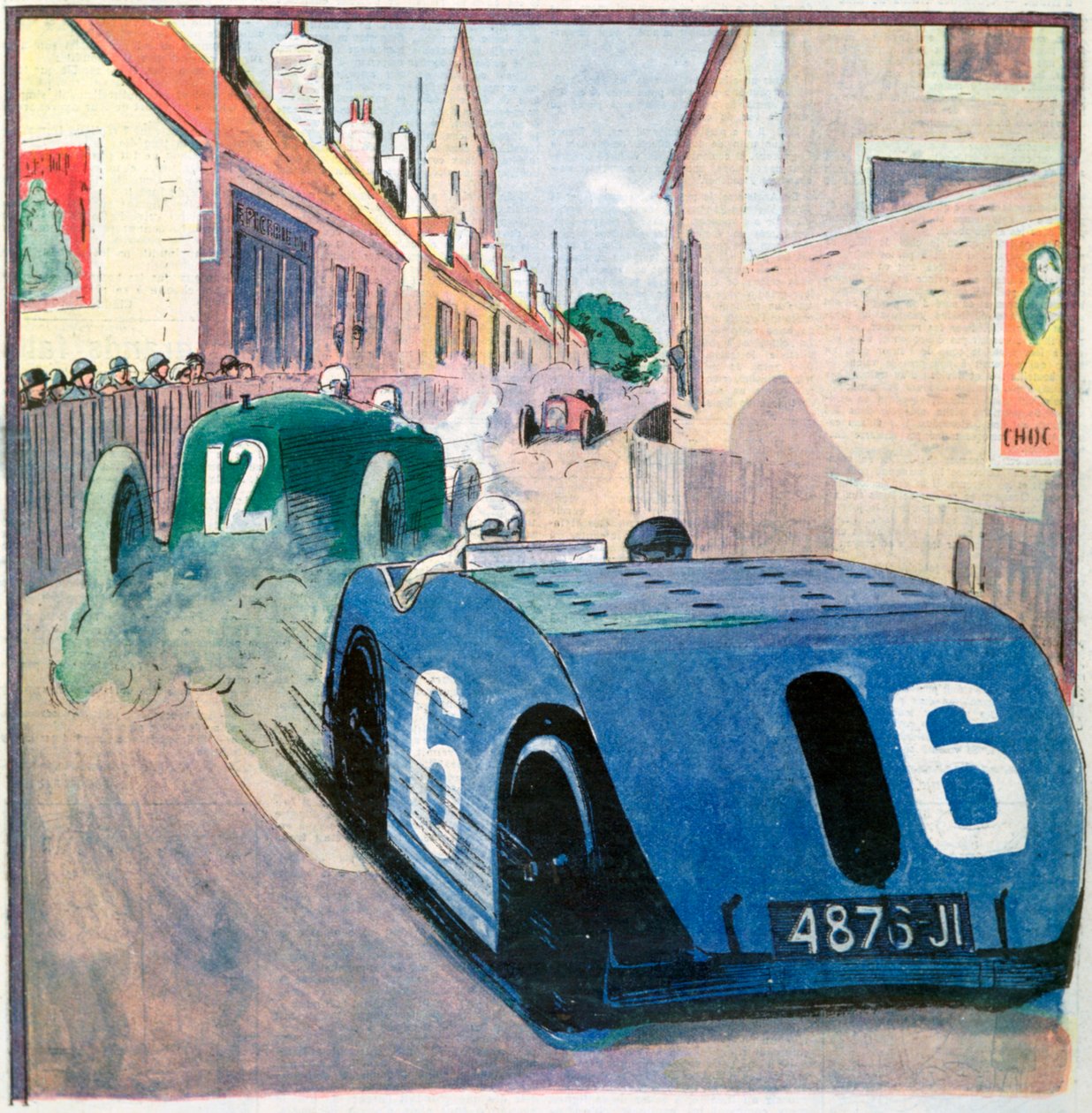 Ranskan Grand Prix, Circuit de Touraine, Tours, Ranska, 1923 tekijältä Unbekannt