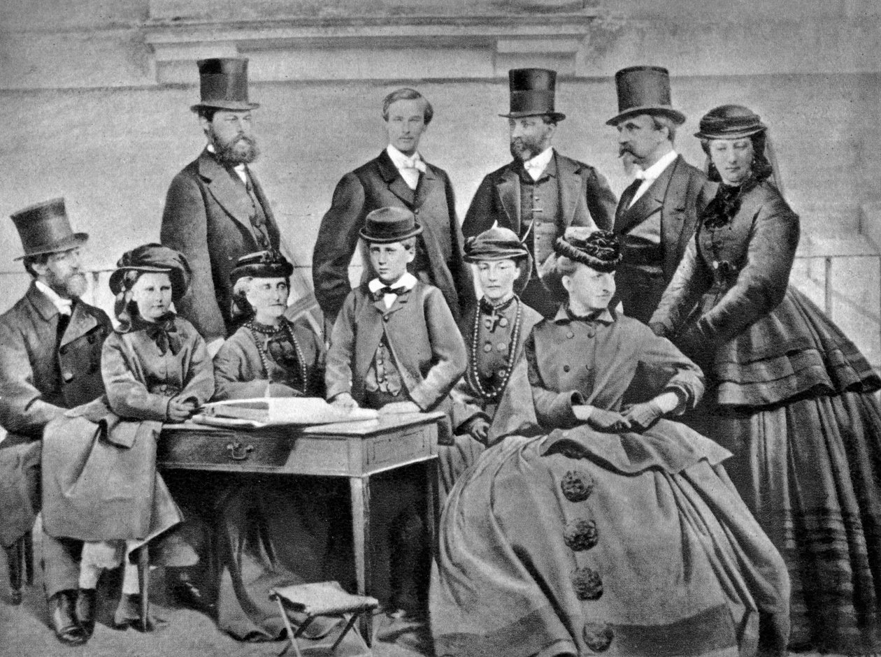 Ranskan keisarillinen perhe, 1866 tekijältä Unbekannt