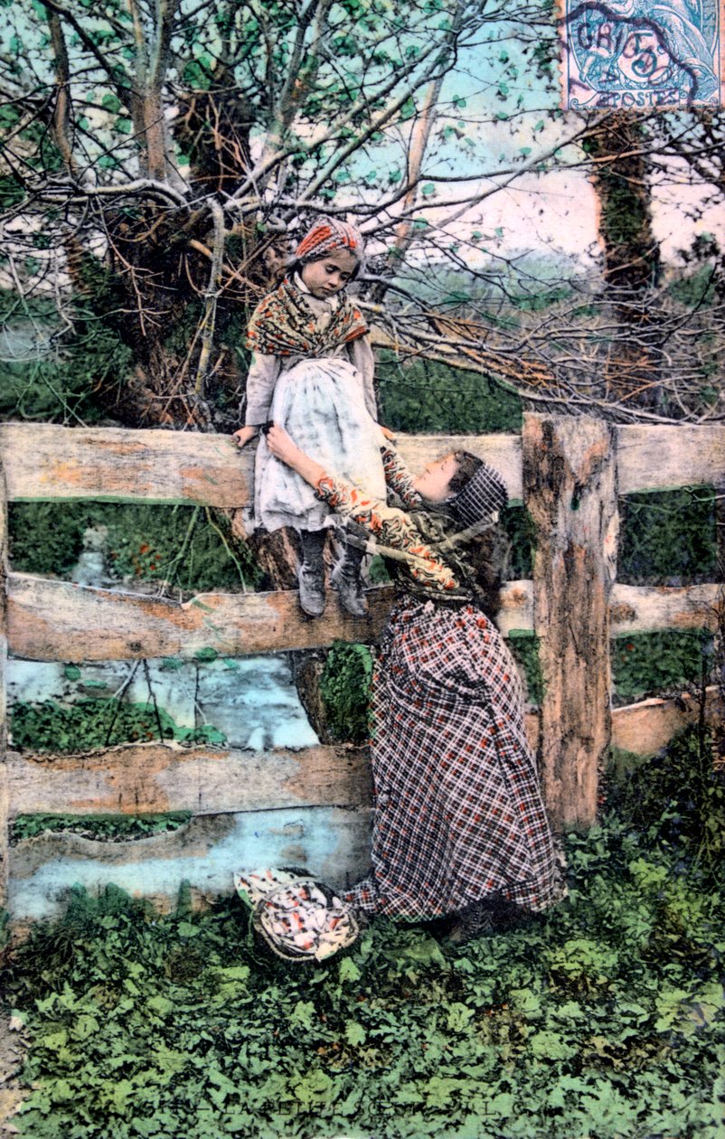 Ranskalainen postikortti, c1900 tekijältä Unbekannt
