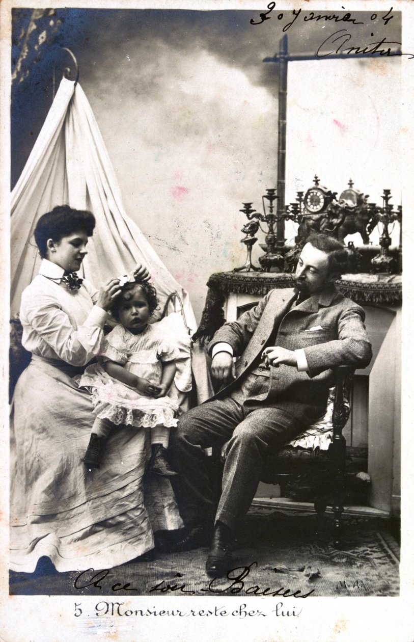 Ranskalainen postikortti, c1900 tekijältä Unbekannt