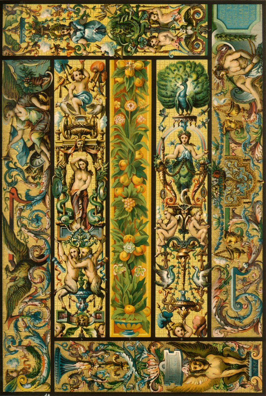 Ranskan renessanssin Gobelins kuvakudokset, 1898. tekijältä Unbekannt