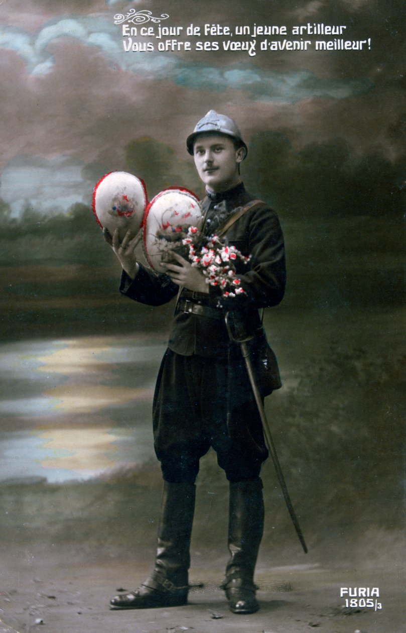 Ranskan ensimmäisen maailmansodan postikortti, 1914-1918 tekijältä Unbekannt