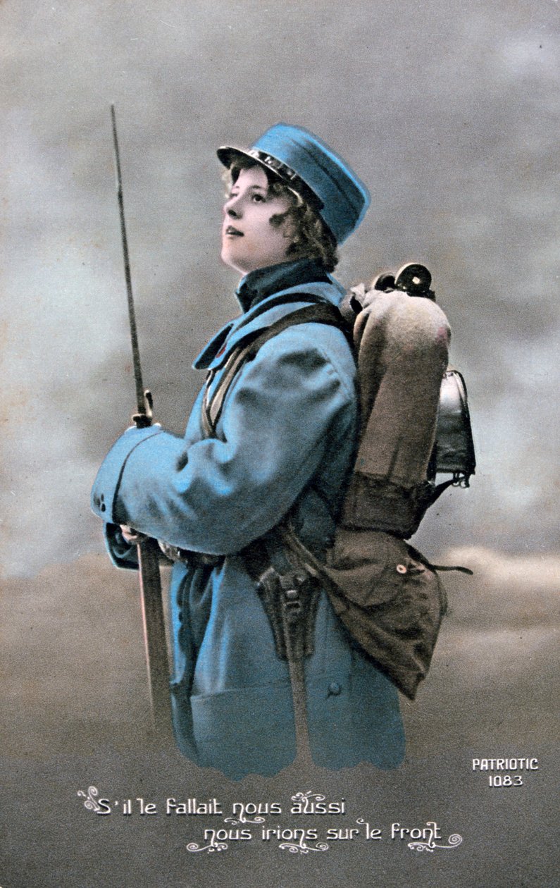 Ranskan ensimmäisen maailmansodan postikortti, 1914-1918 tekijältä Unbekannt