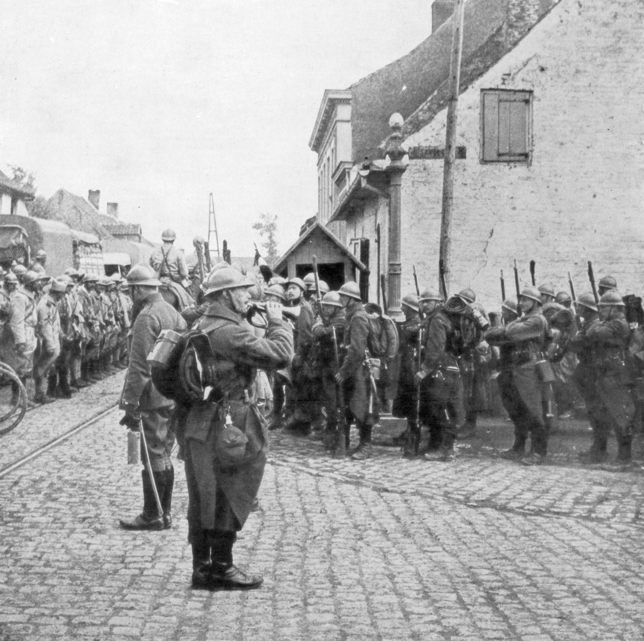 Ranskan ja Belgian joukot, Flanderi, 1917 tekijältä Unbekannt