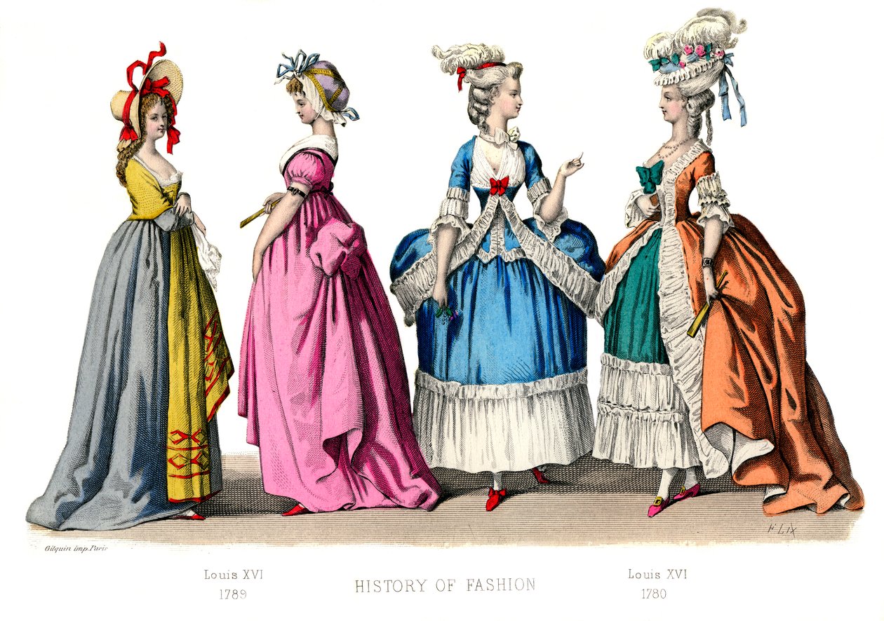 Ranskalainen puku: Louis XVI, 1882 tekijältä Unbekannt
