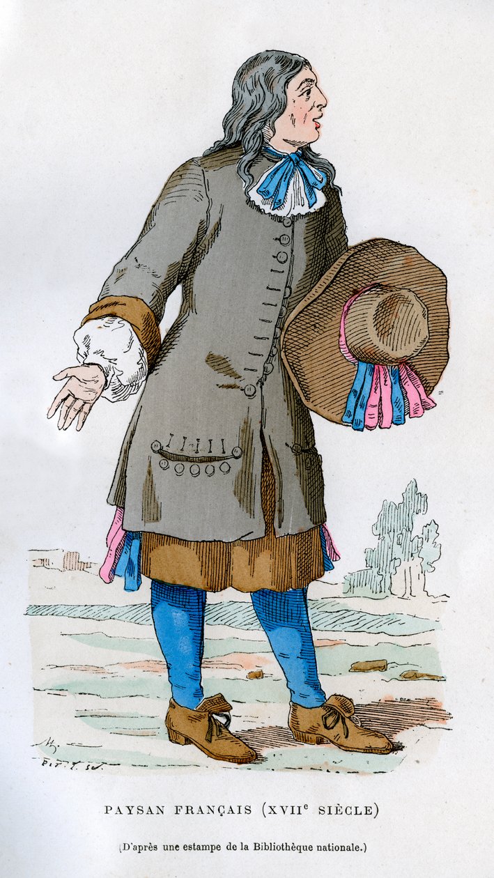 Ranskalainen talonpoika, 1600-luku 1882-1884 tekijältä Unbekannt