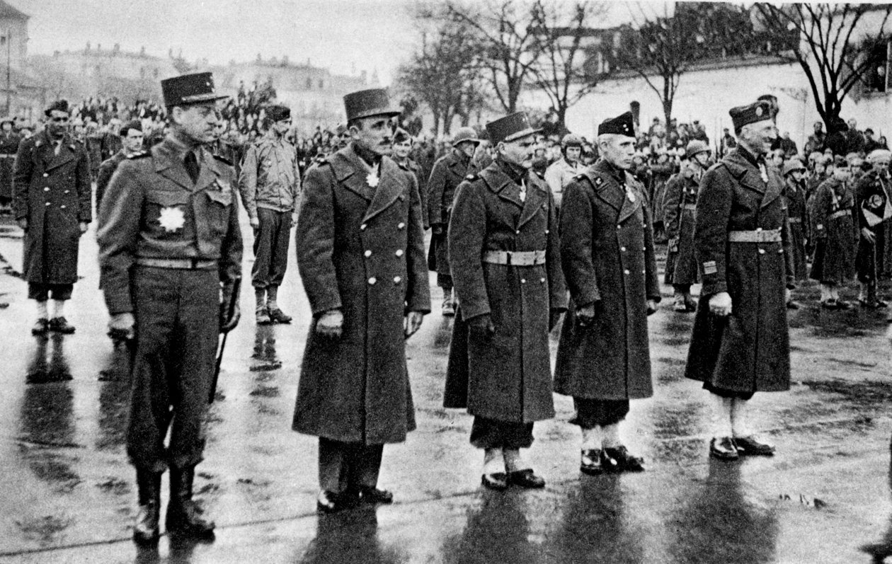 Ranskalaiset sotilaat palkittiin Legion d