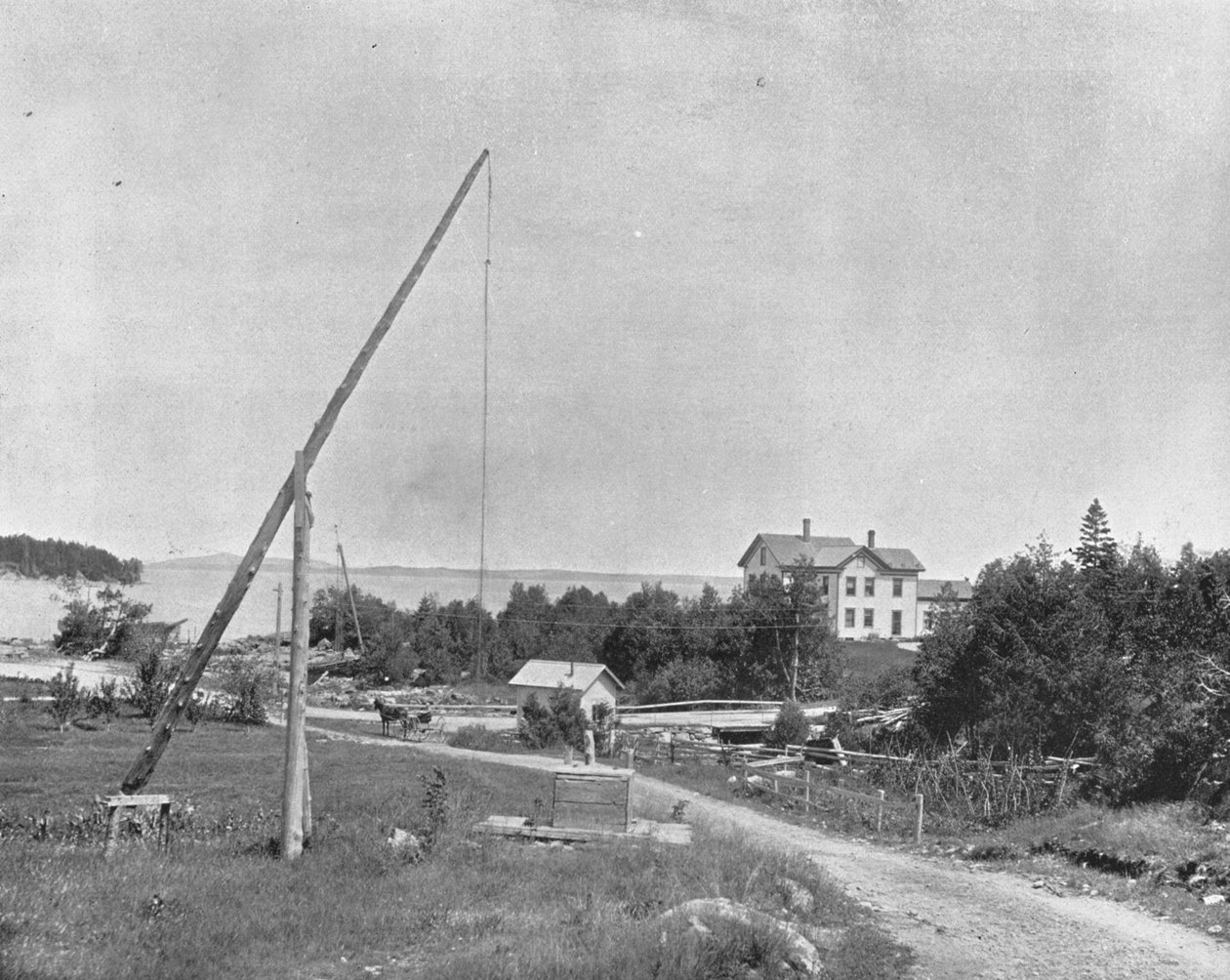 Frenchman Bay, Bar Harbor, Maine, Yhdysvallat, c1900. tekijältä Unbekannt