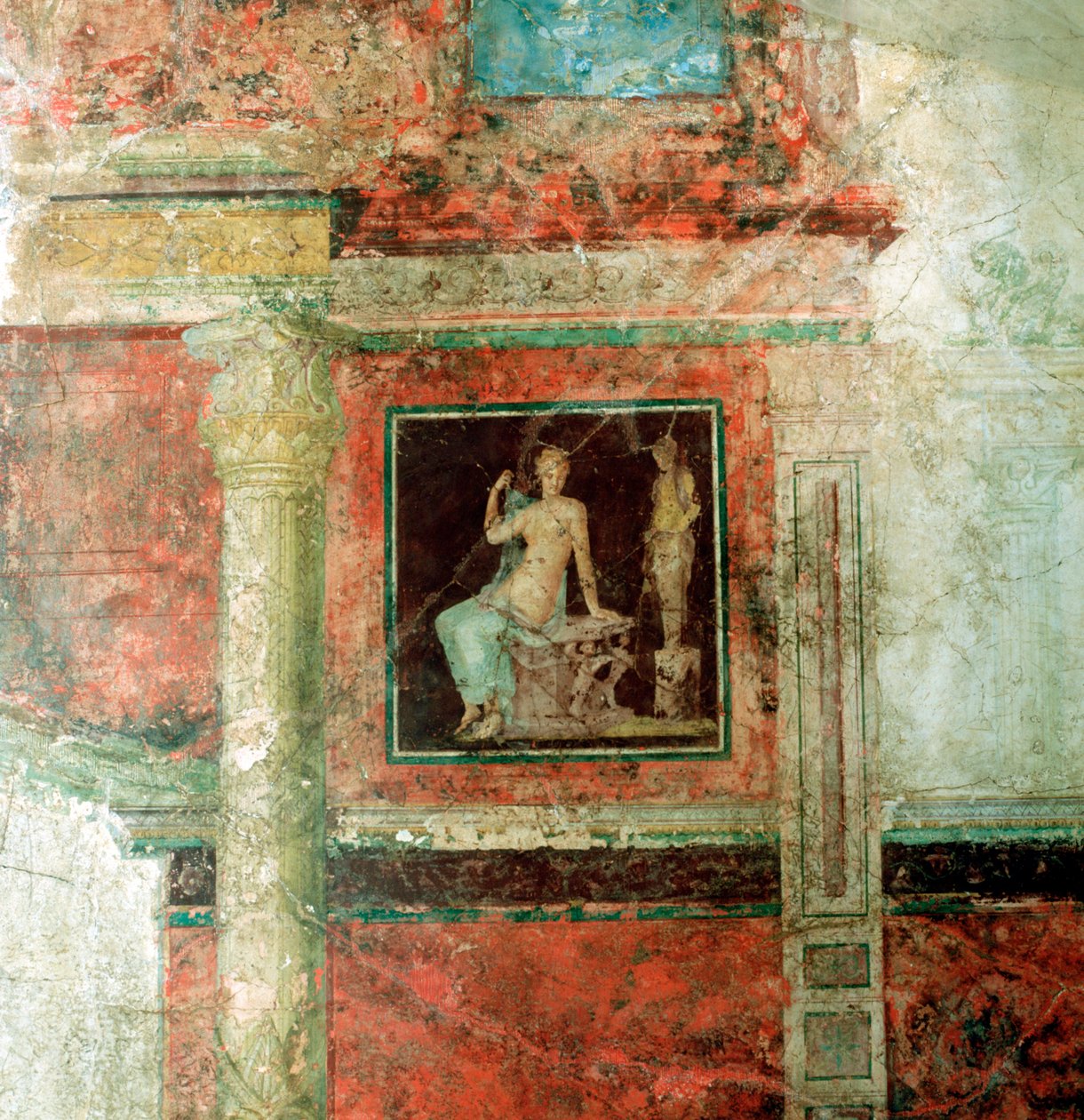 Fresko, Villa Farnesina, Rooma, c1510-1519 tekijältä Unbekannt