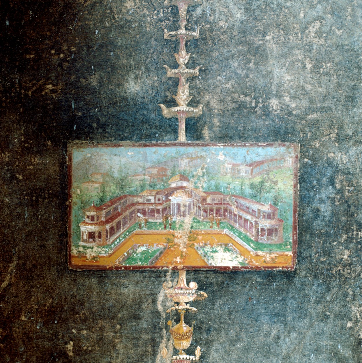 Fresko, Villa Vettii, Pompei. c62-79 jKr tekijältä Unbekannt