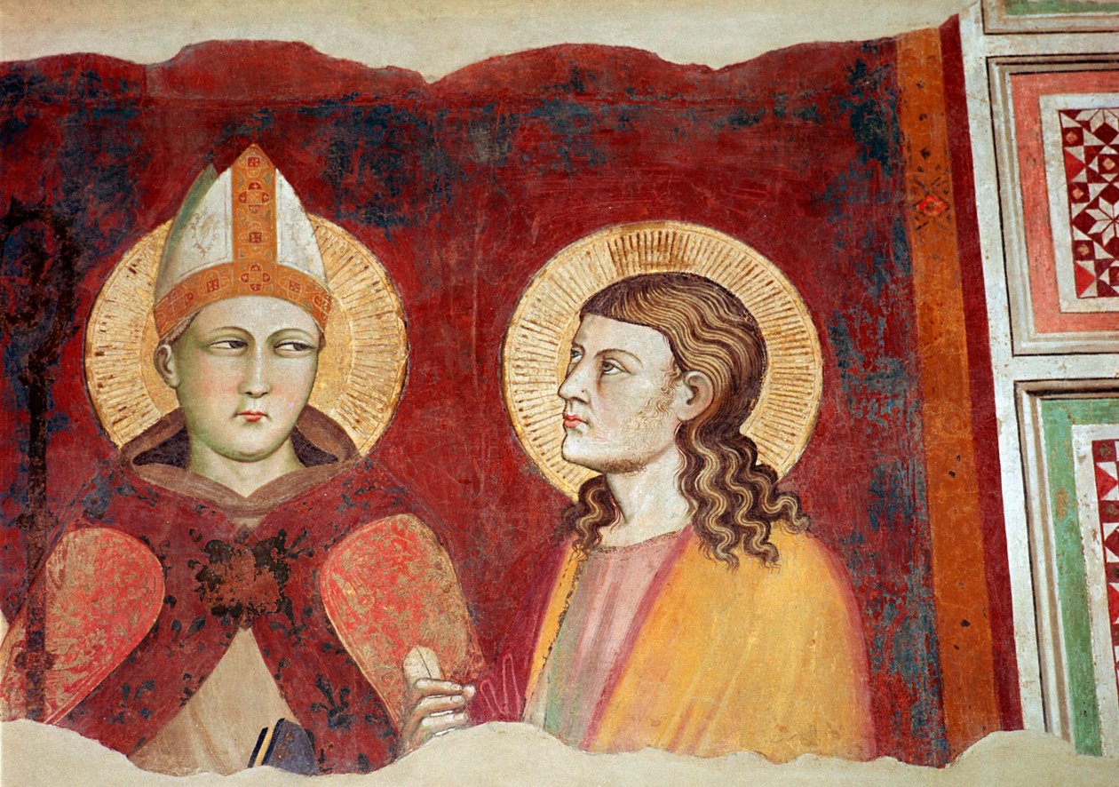 Piispan fresko, 1300-luku tekijältä Unbekannt