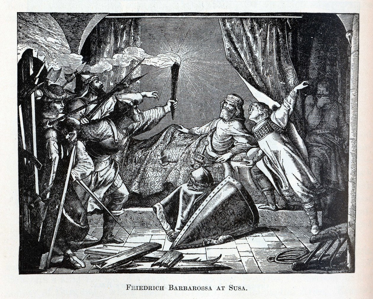 Friedrich Barbarossa Susassa, 1882 tekijältä Unbekannt