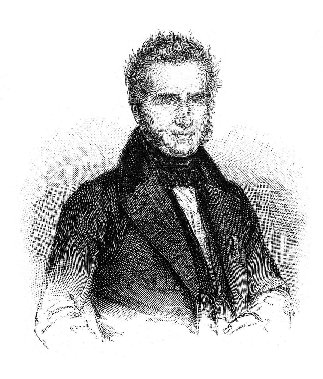 Friedrich Christoph Dahlmann, 1800-luvun saksalainen historioitsija ja poliitikko, 1900 tekijältä Unbekannt