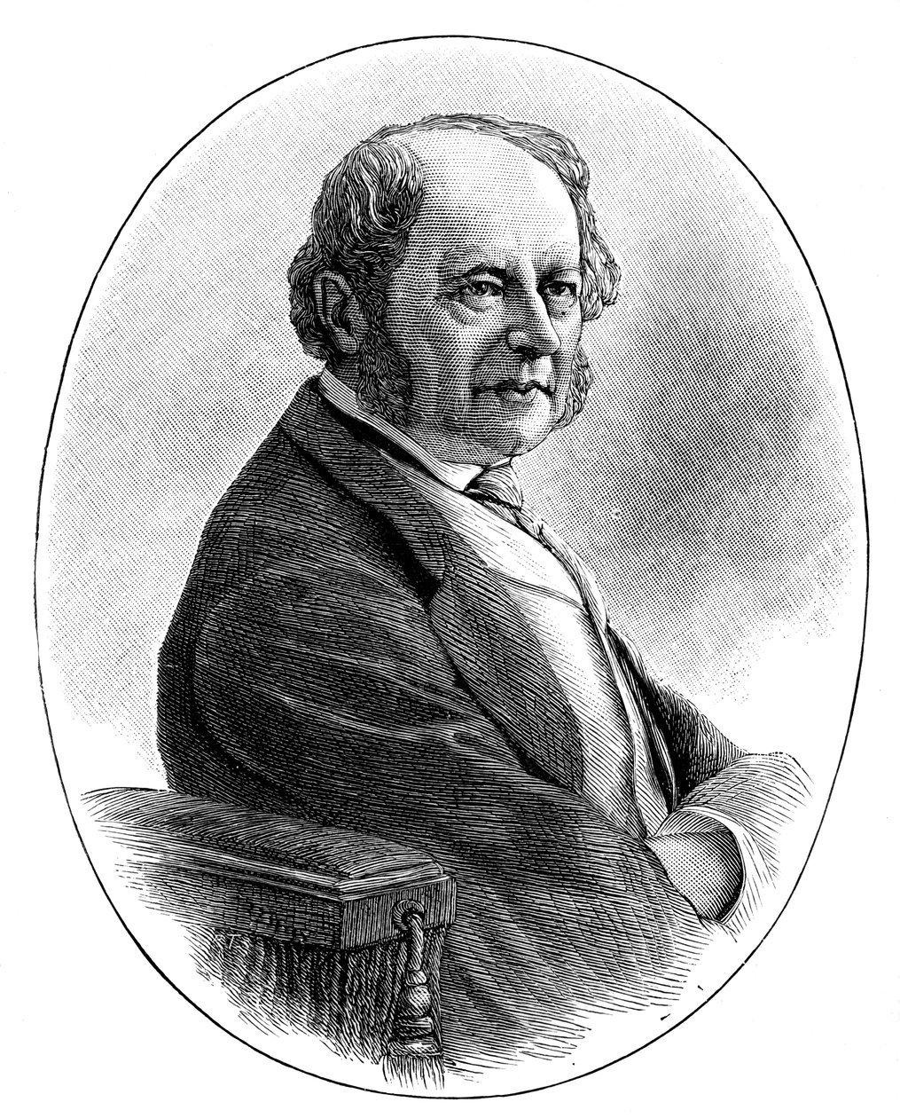 Friedrich Ferdinand Graf von Beust 1809-1886, Itävallan valtiomies tekijältä Unbekannt