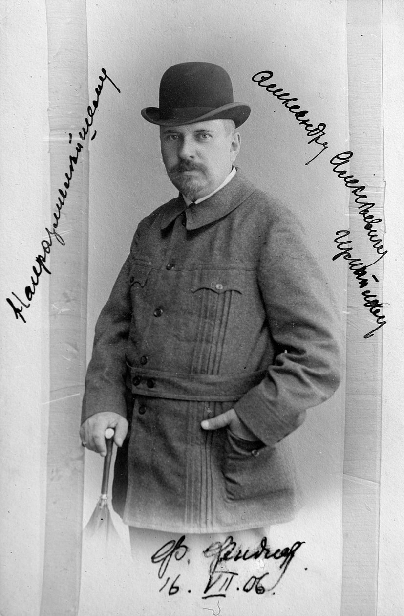 Friedrich Fjodor Fiedler, venäläisen runouden kääntäjä, v. 1906 tekijältä Unbekannt