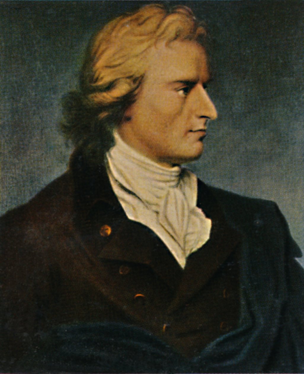Friedrich von Schiller 1759-1805. - Kügelgenin maalaus, 1934. tekijältä Unbekannt