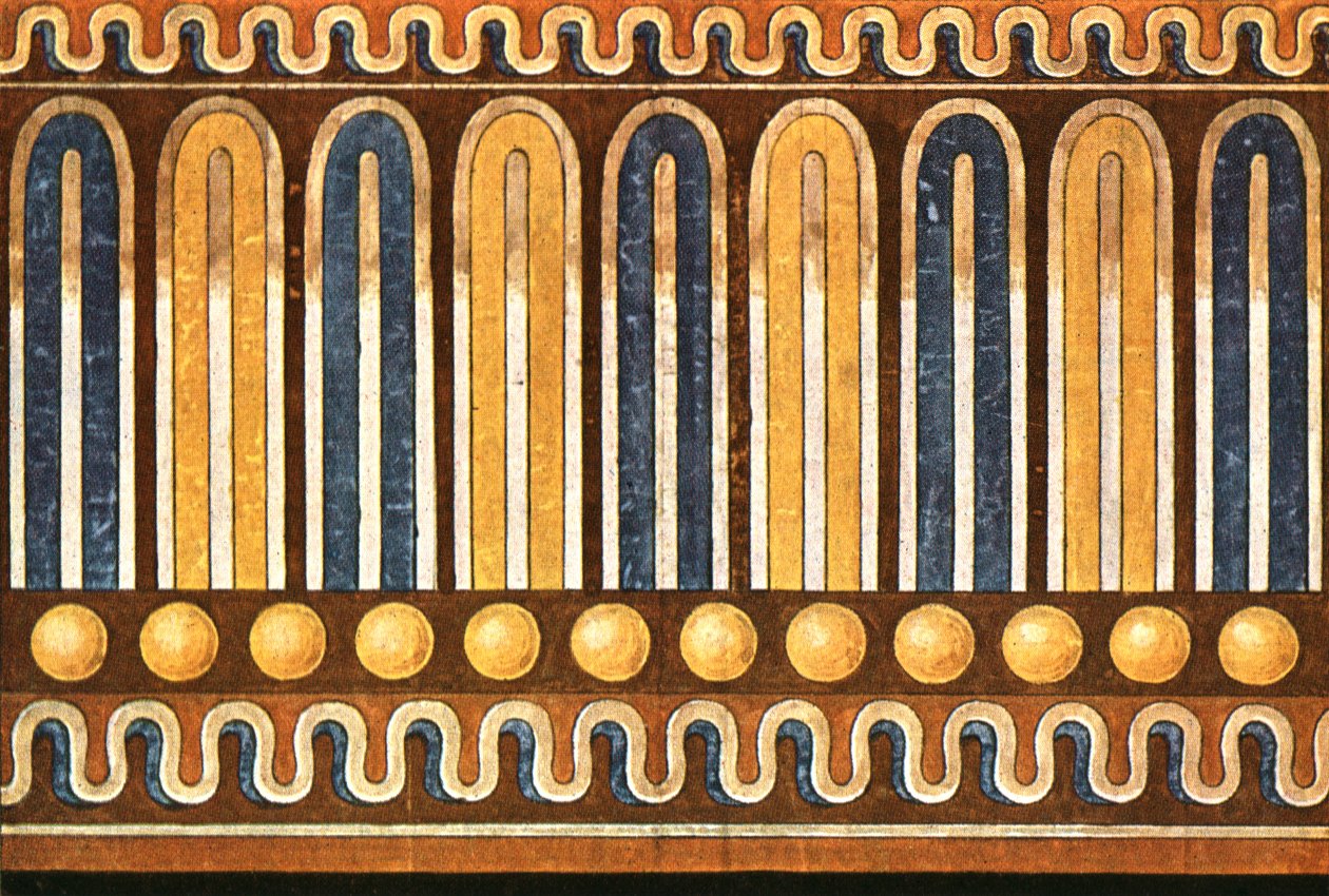 Friisi François Tomb Tomba François -haudasta Vulcissa, Italiassa, 1928. tekijältä Unbekannt