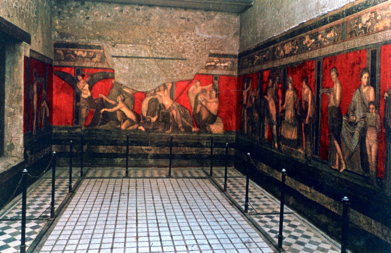 Mysteerien huvilan friisi, Pompei tekijältä Unbekannt
